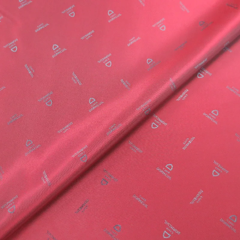 Value Deals Magenta Solid Acetate Viscose Dormeuil Exclusive Lining