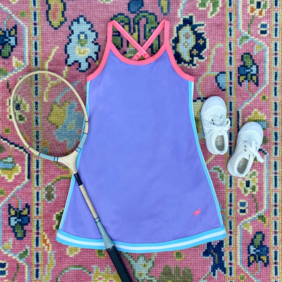Reduced Prices Prepletic™ Little Miss Tennis Dress Palisades Purple with Romany Rose