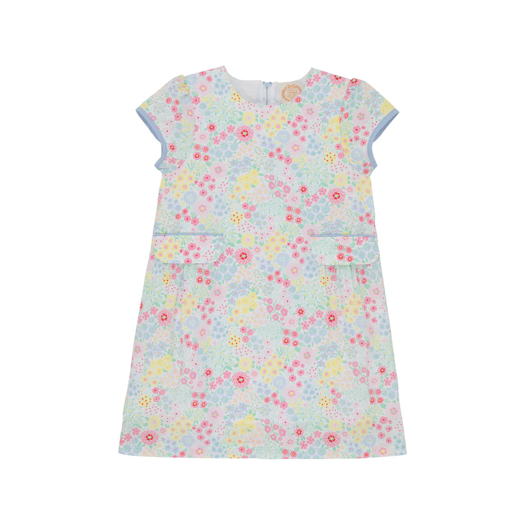 Take Advantage Betts Bow Dress Merry Little Meadow/Beale Street Blue