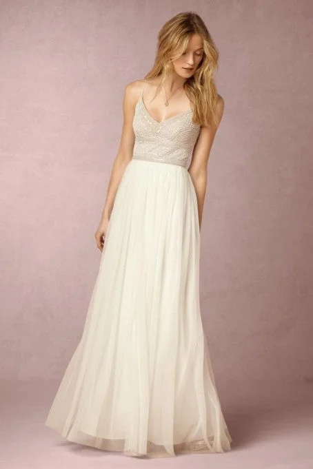 Quick Sale Other BHLDN NAYA DRESS NUDE/CHAIR
