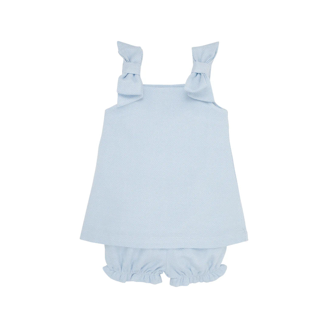 Factory Direct Sale Jillian Jumper Set-Acrylic, Beale Street Blue Herringbone
