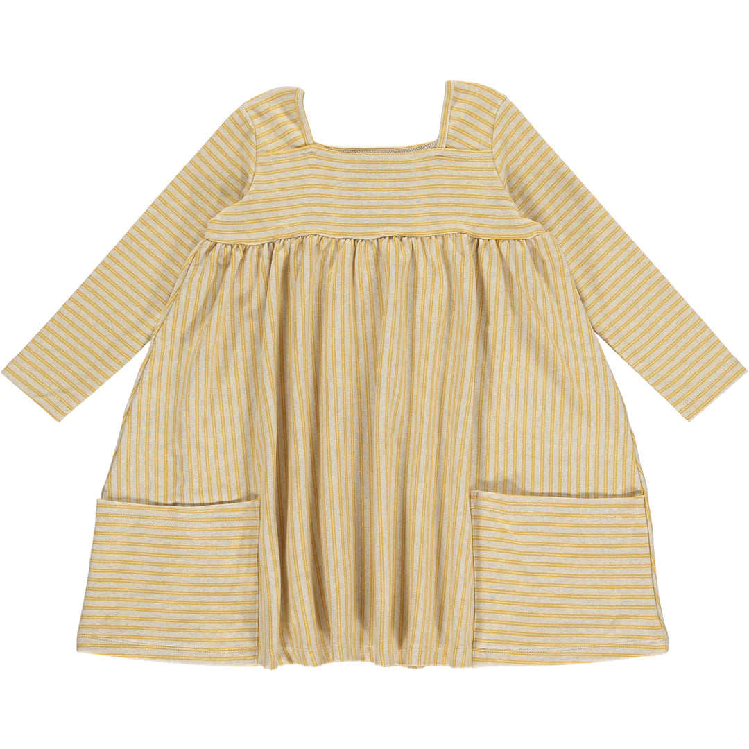 Today’s Special Rylie Dress, Mustard Stripe