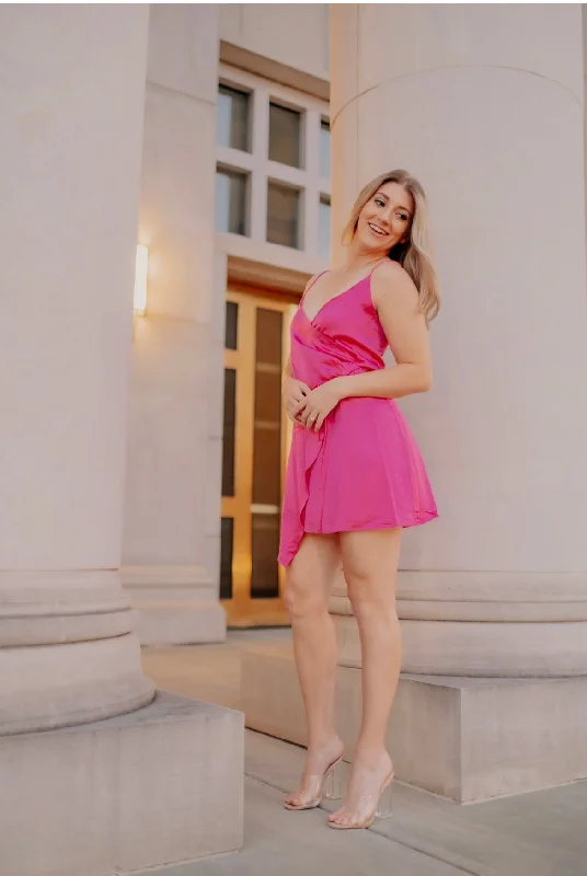 Steals and Deals Come On Barbie Hot Pink Dress