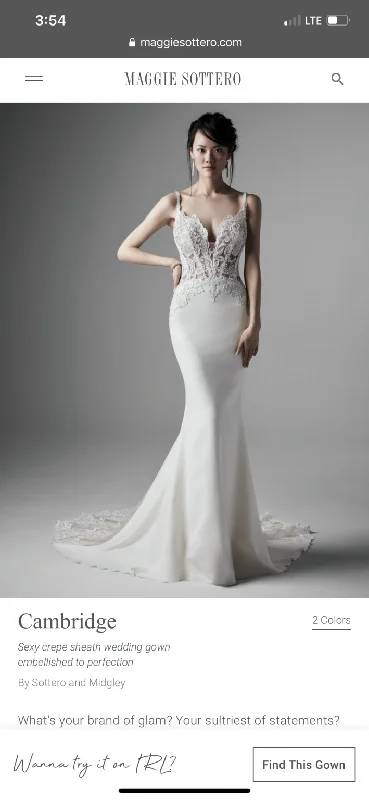 Final Sale Sottero & Midgley Cambridge