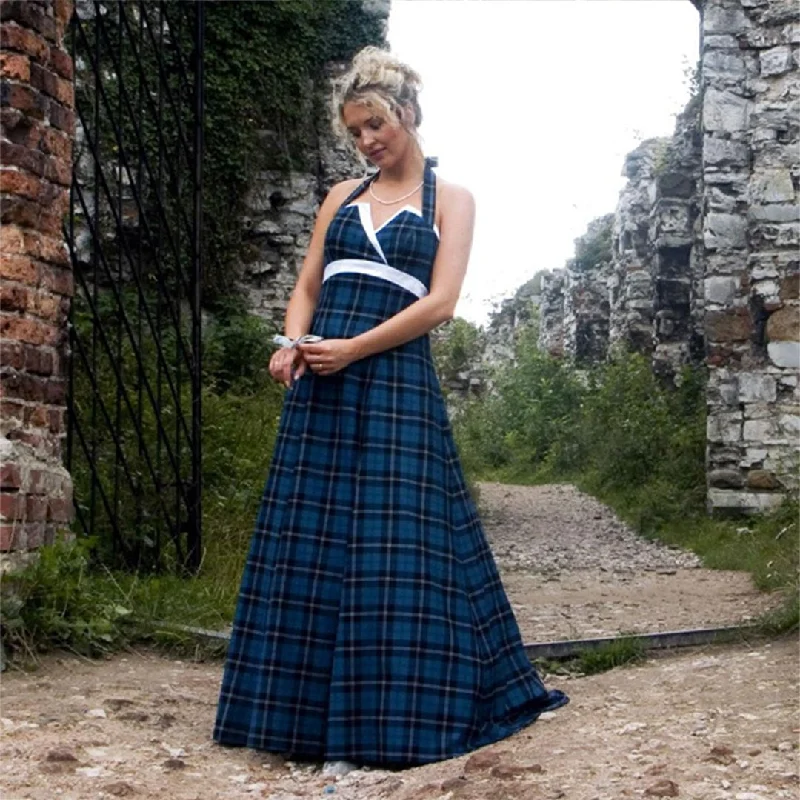 Blowout Sale Shaira Tartan Wedding Dress