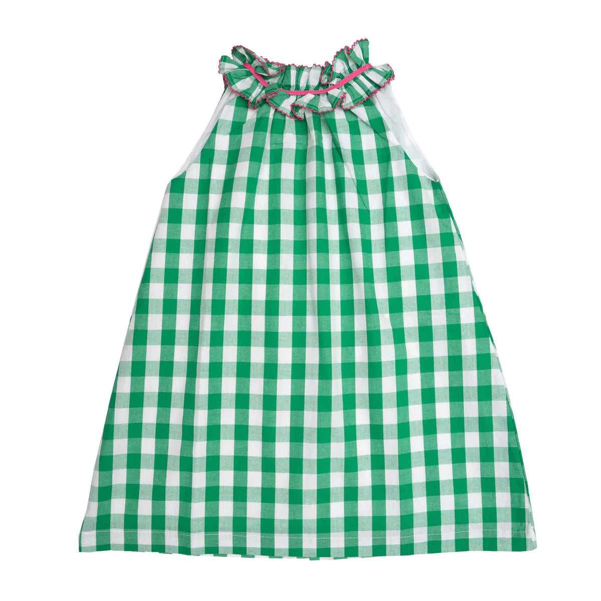 The Best Prices Jordyn Green Checked Dress