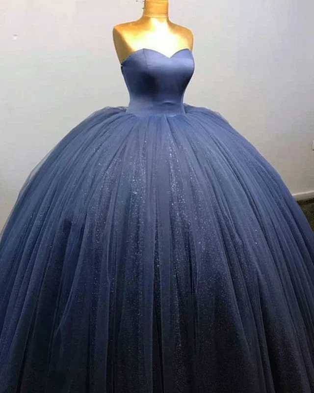 Early Access Silver Wedding Dresses Sweetheart Ball Gown