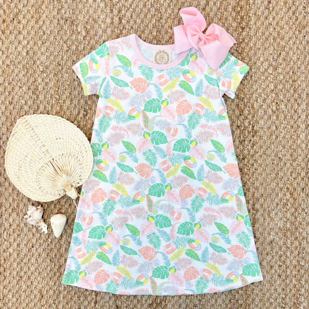 Deep Discounts Polly Play Dress Happy in Harbour Island/Palm Beach Pink