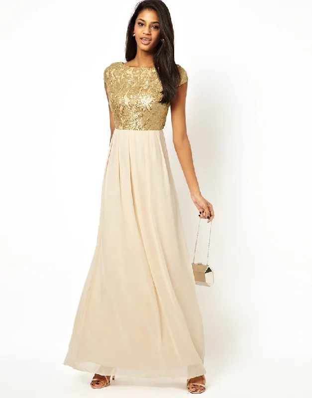 Markdowns Other Gold ASOS Bridesmaid Dress