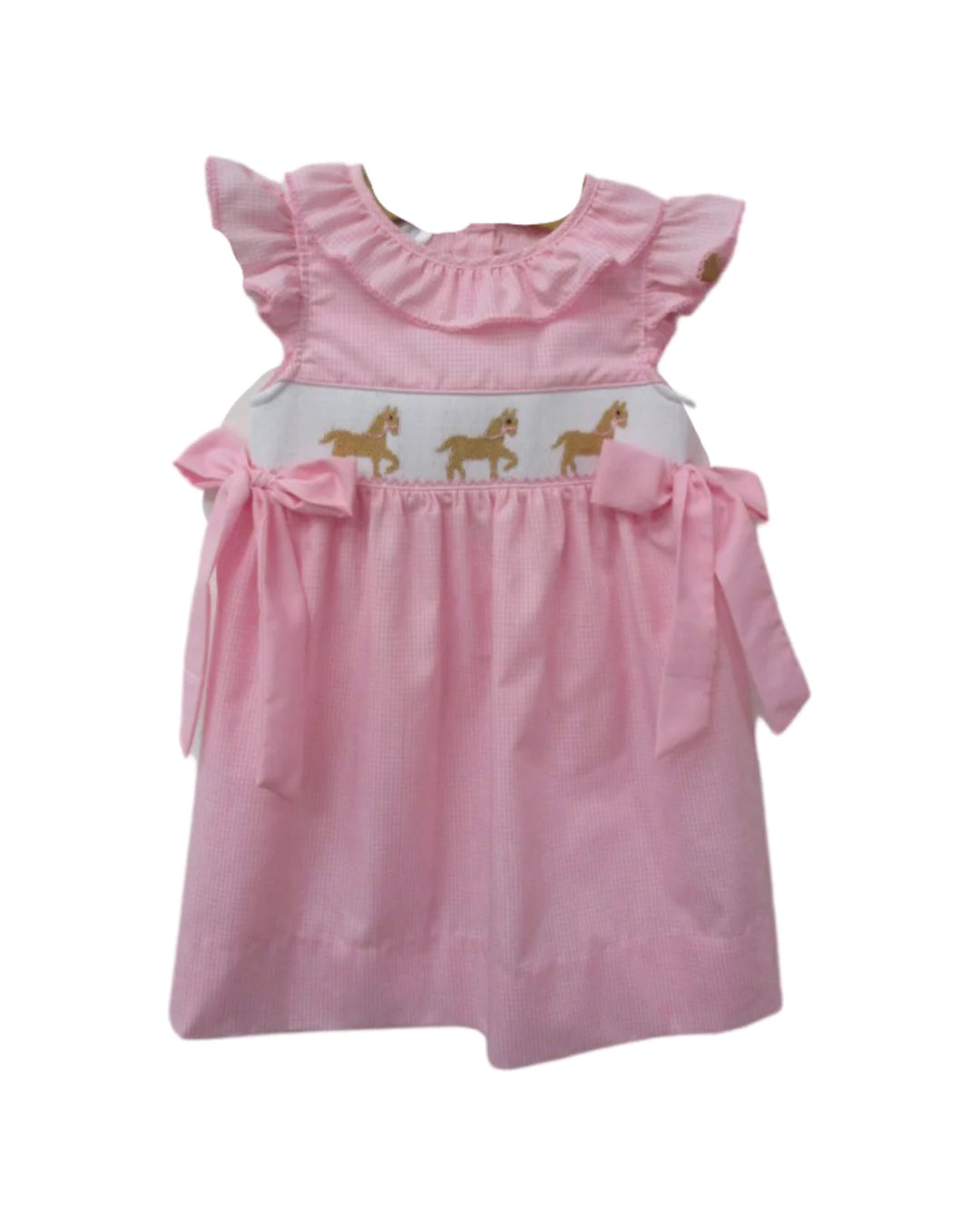 Can't Miss Smocked Horse Dress