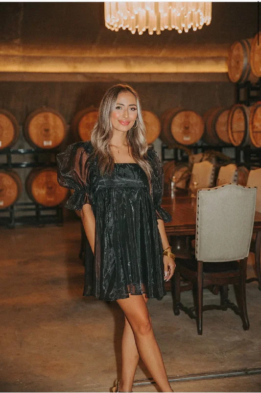 Super Sale Betsy Puff Sleeve Dress