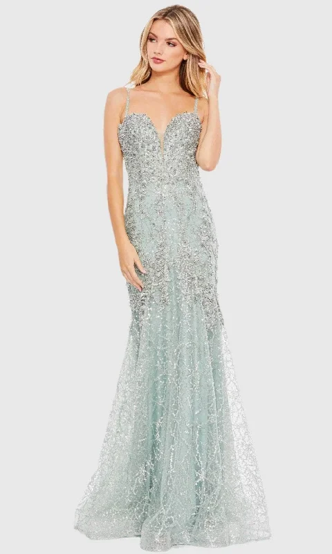 TIME-Limited Offer Mac Duggal A20242 - Plunging Sweetheart Trumpet Prom Gown