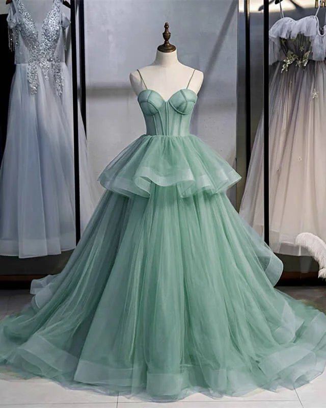 Weekend Flash Sale Ball Gown Sweetheart Corset Ruffles Dress