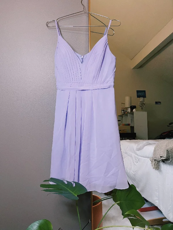 Flash Deals Other A-Line/Princess V-neck Knee-Length Chiffon Bridesm