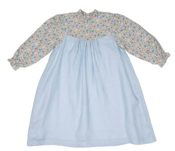 Deal of the Week Courtney Blue Floral Dress