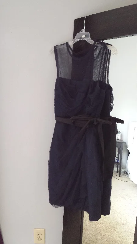 Markdown Madness Other Vera Wang Bobbin Net Dress with Illusion Neckline