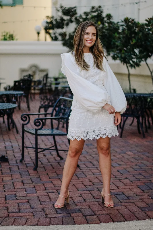 Big Discounts Say I Do Lace Dress