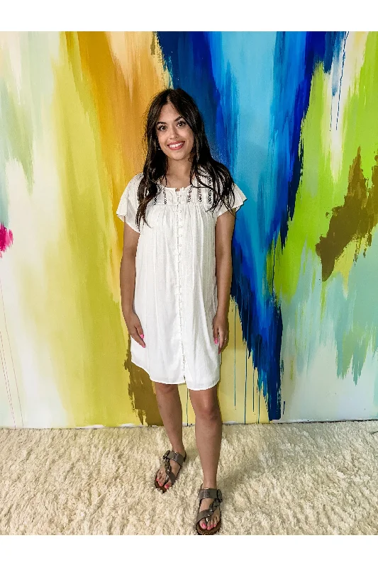Overstock Scoop Neck Dress