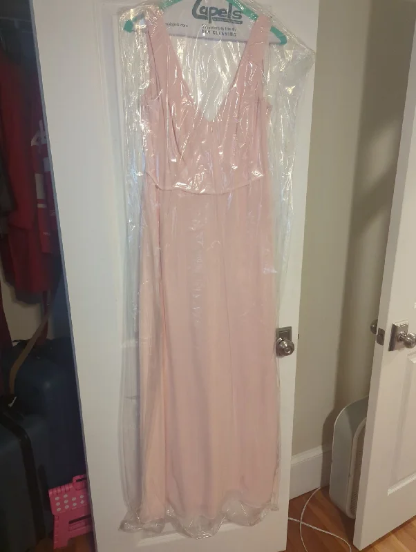 Price Cut David's Bridal V neck chiffon tank