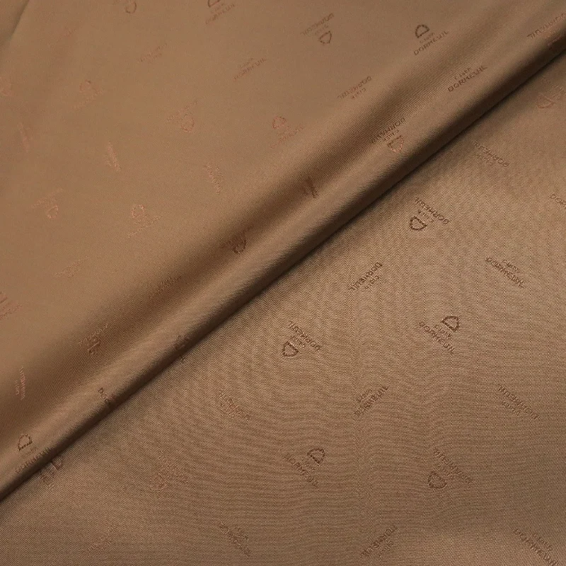 Shop and Save Bronze Solid Acetate Viscose Dormeuil Exclusive Lining