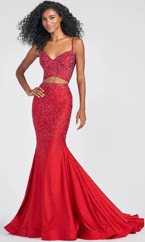 Deep Discounts Mon Cheri EW122013 - Two-Piece Beaded Prom Gown