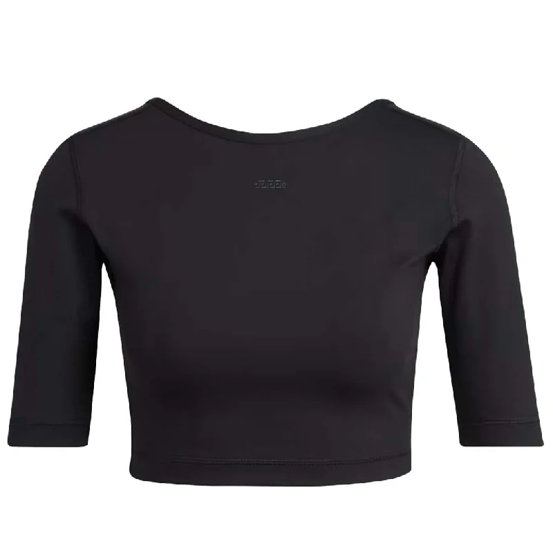 adidas - Women's Aeroready Studio Open-Back Cropped Top (HD8937)