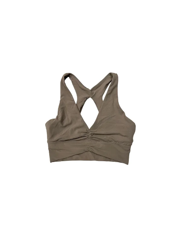 Super Sale Athletic Bra By Aritzia In Beige, Size: S