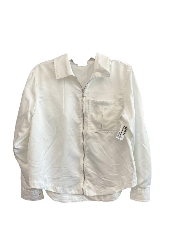 Price Reduction Athletic Jacket By Jordan In White, Size: S