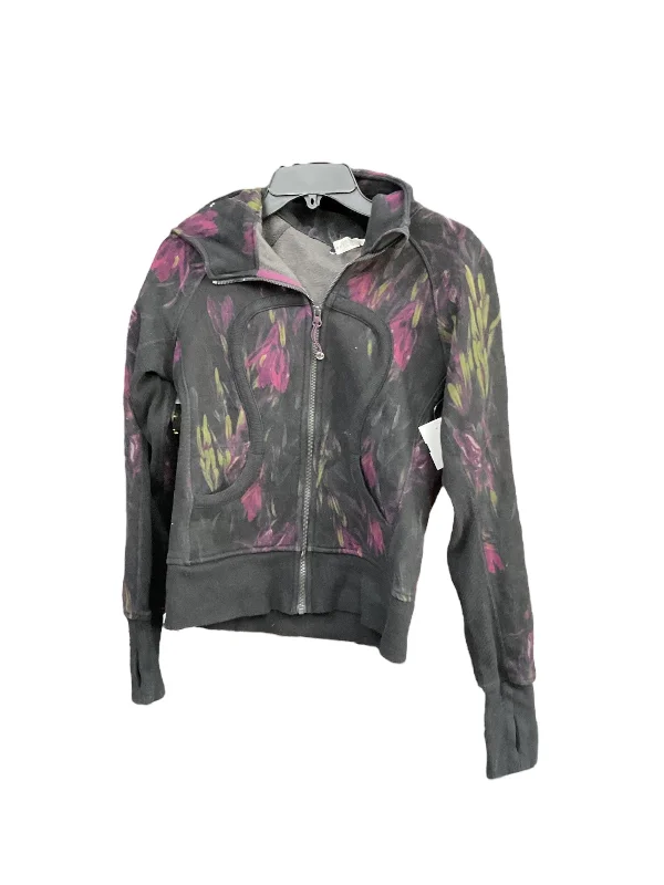 Limited Stock Athletic Jacket By Lululemon In Floral Print, Size: 6