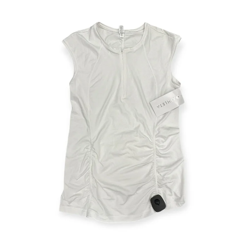 Reduced Prices Athletic Tank Top By Athleta In White, Size: S