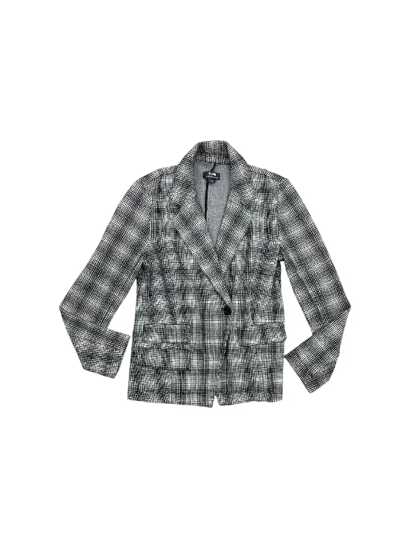 Online Exclusive Blazer By Maeve In Plaid Pattern, Size: M