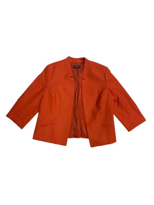Members Only Blazer By Talbots In Orange, Size: 16