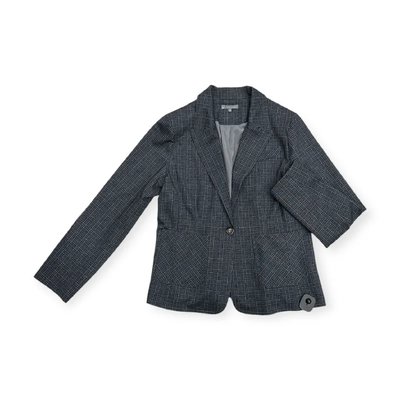 Limited Edition Blazer By Wit & Wisdom In Navy, Size: L