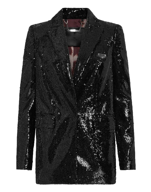 Blowout Sale Blazer Jacket Paillettes