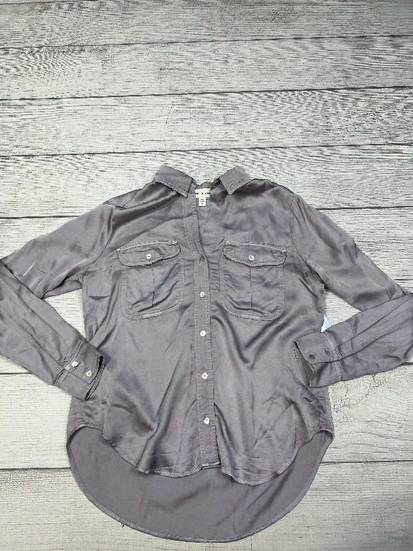 Unbeatable Prices Blouse Long Sleeve By Cloth & Stone In Purple, Size: M
