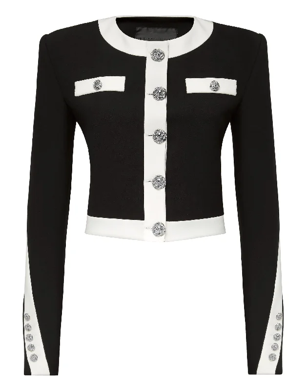 Final Markdown Cady Black and White Jacket
