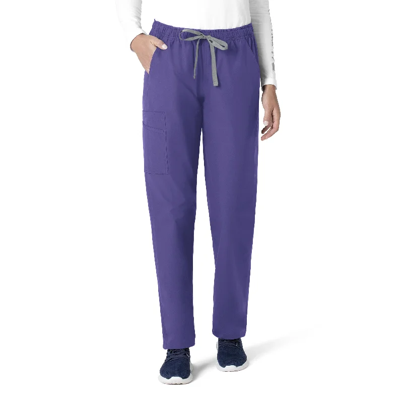 Customer Appreciation Sale Carhartt Force Essentials Unisex Elastic Waist Cargo Scrub Pant - Grape