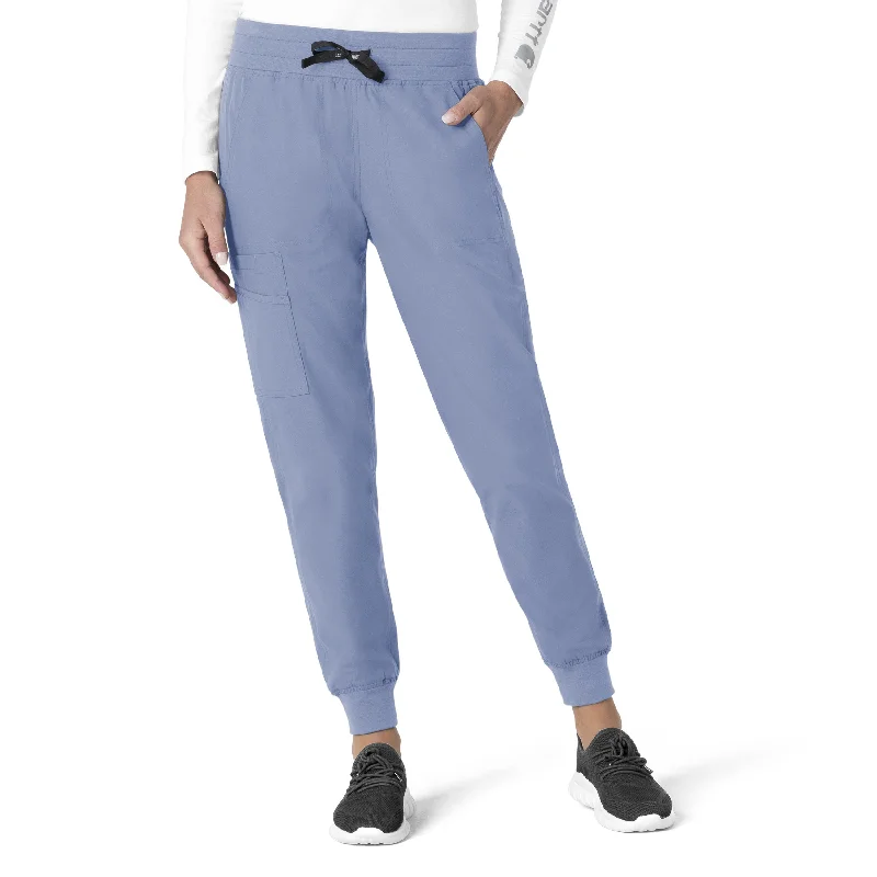 Blowout Sale Carhartt Force Essentials Women's Jogger Scrub Pant - Ceil Blue