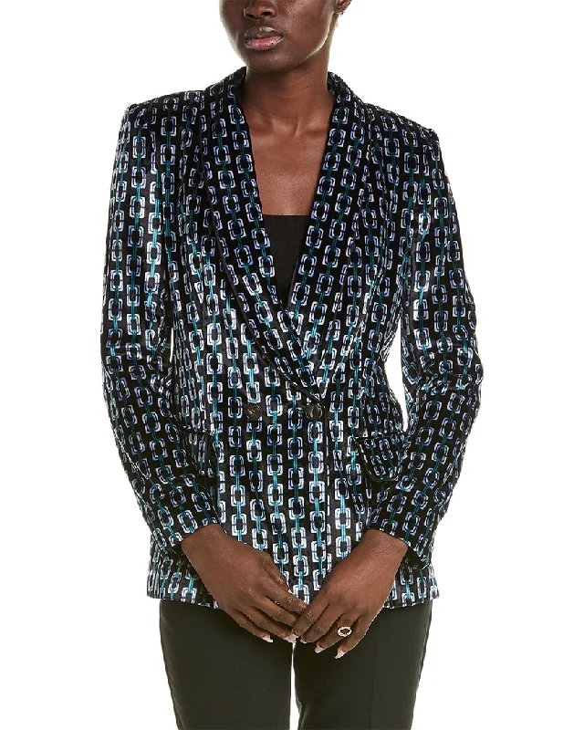 Holiday Sale Diane von Furstenberg Chiana Velour Jacket