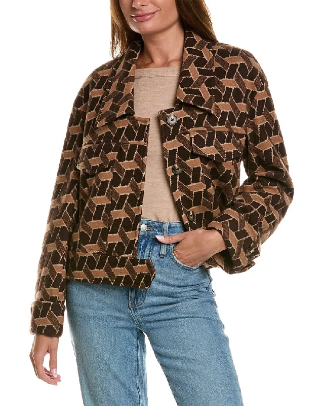 Savings Galore Diane von Furstenberg Dixon Wool-Blend Coat