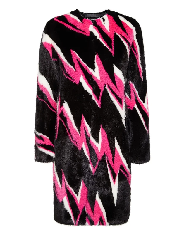 Can't Miss Fur Coat Long Thunder