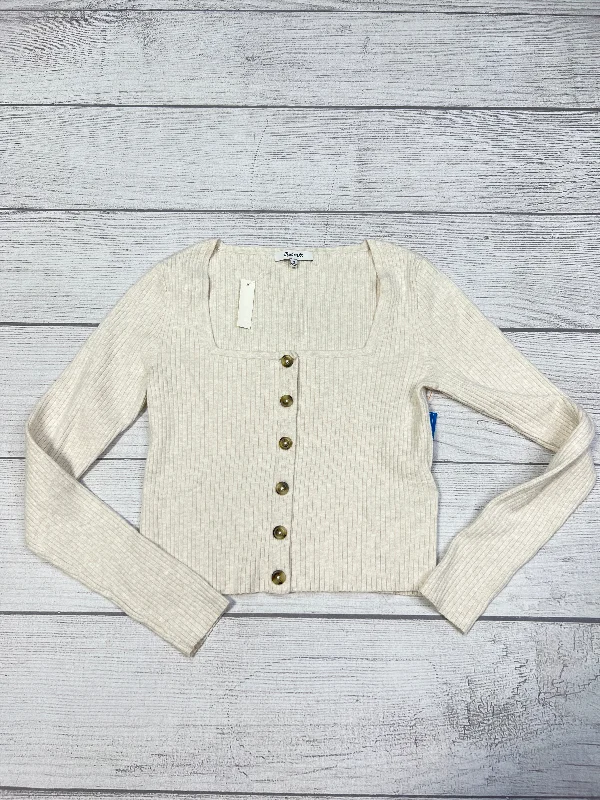 Special Discount New! Top Long Sleeve By Madewell In Cream, Size: M