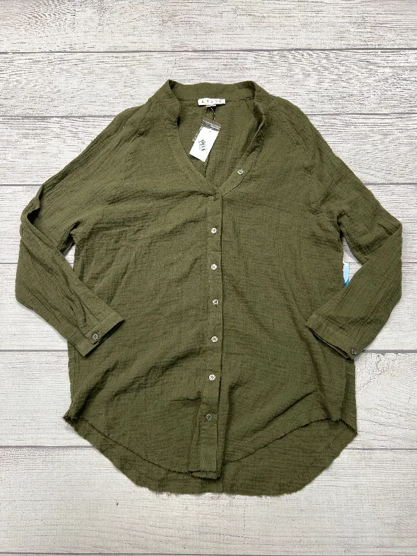 Early Access New! Tunic Long Sleeve By Hyfve In Green, Size: Xs