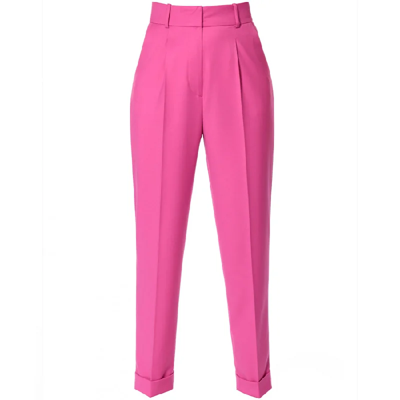 Deep Discounts PANTS "KELLY" IN BERRY PINK