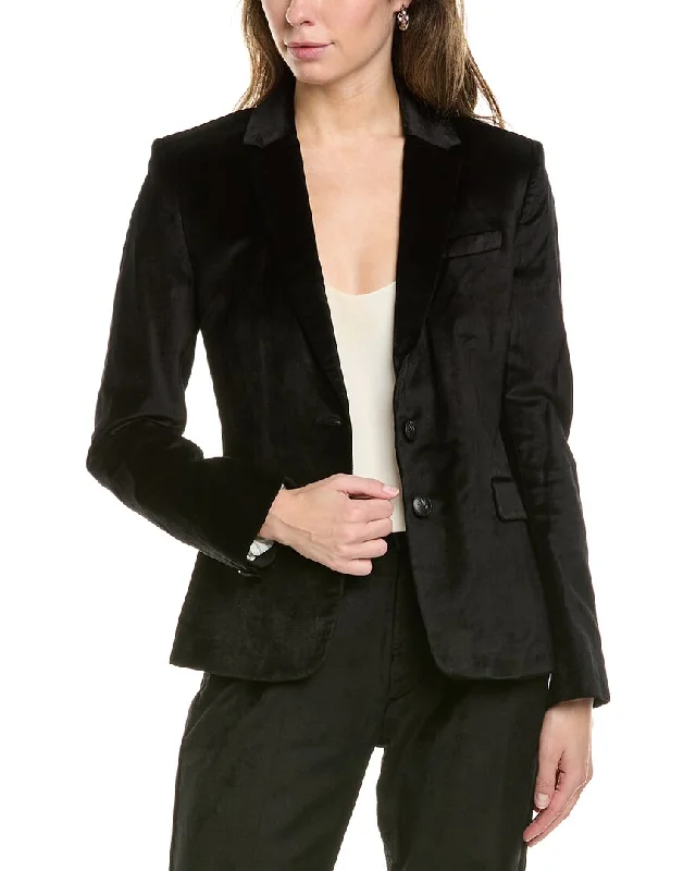Now or Never rag & bone Razor Velvet Blazer