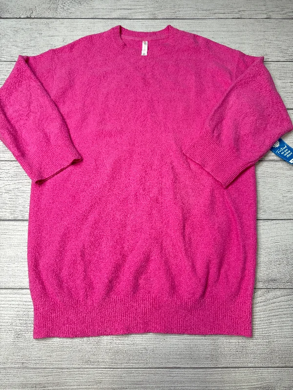 Stock Up and Save Sweater By Anthropologie In Pink, Size: L