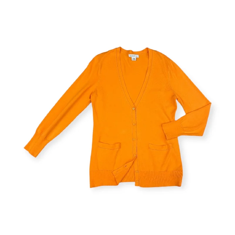 Crazy Deals Sweater By Liz Claiborne In Orange, Size: L
