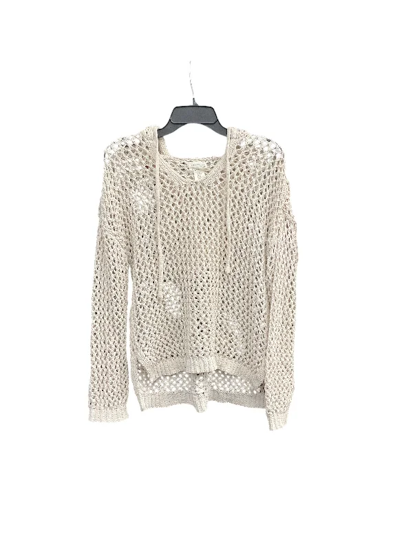 Amazing Deals Sweater By Nicole Miller In Beige, Size: M