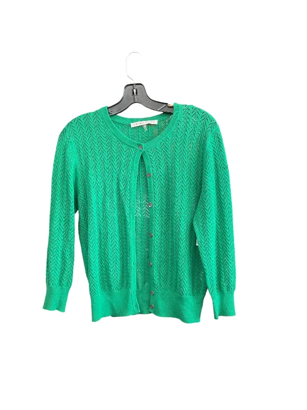 Exclusive Access Sweater Cardigan By Trina Turk In Green, Size: M