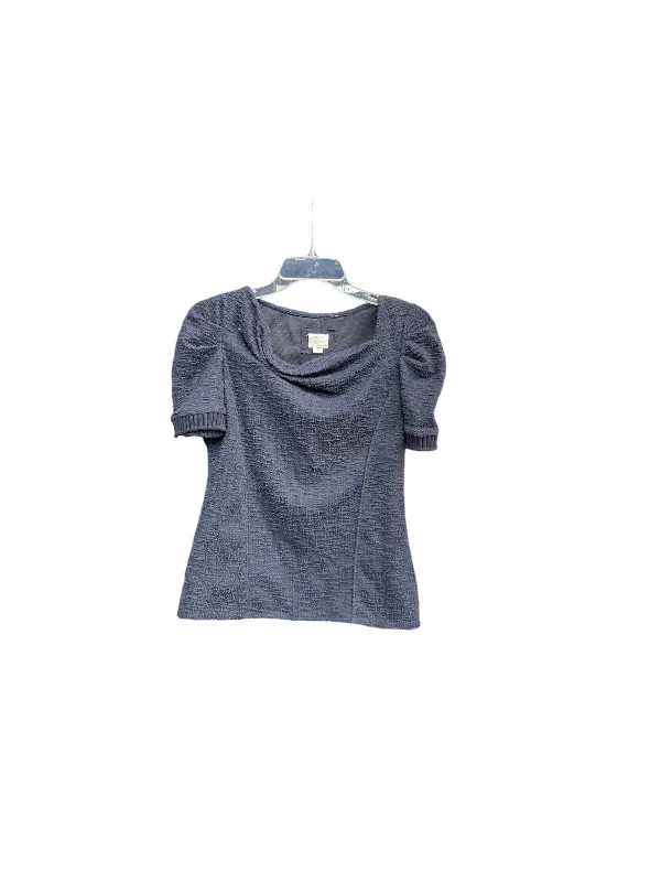 Bonus Savings Sweater Short Sleeve By Postmark In Blue, Size: Xs